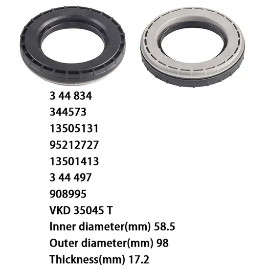 Strut Mount Bearing for Buick Encore 344834 344573 13505131 95212727 13501413 344497
