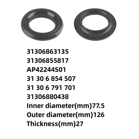 Hiparts Strut Mount Bearing for BMW 31306863135 31306855817 Ap42244s01 31306854507 31306791701 31306880438