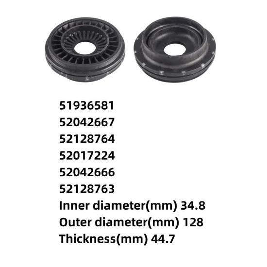 Strut Mount Bearing For Fiat 52042667 51936581 