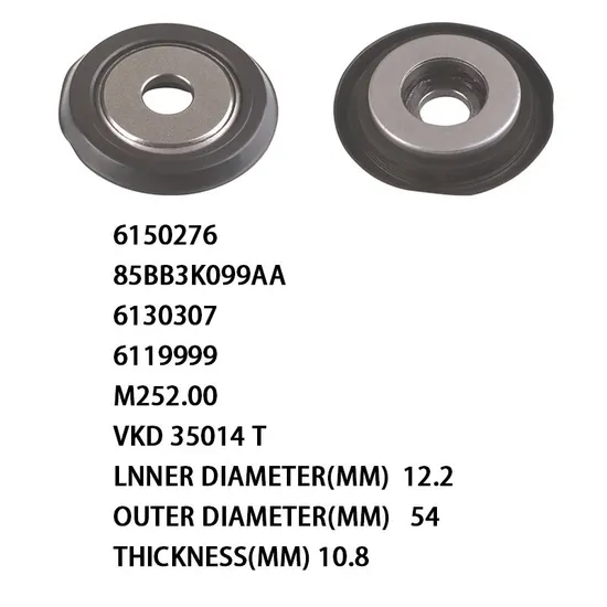 Hiparts Strut Mount Bearing for Ford 6150276 85bb3K099AA 6130307 6119999 M252.00 Vkd35014t