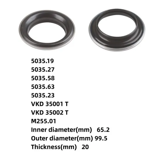 Hiparts Strut Mount Bearing for Hyundai Peugeot Renault 5035.19 5035.27 5035.58 5035.63 5035.23 Vkd35001t Vkd35002t M255.01
