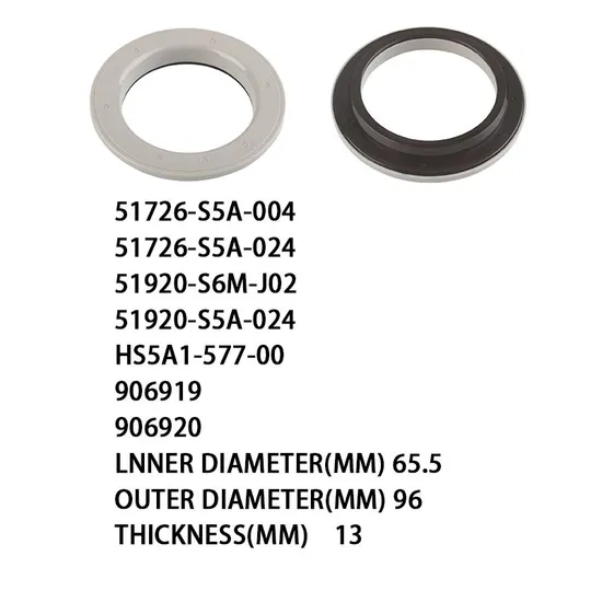 Strut Mount Bearing for Honda 51726-S5a-004 51726-S5a-024 51920-S6m-J02 51920-S5a-024 HS5a1-577-00 906919 906920