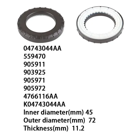 Strut Mount Bearing For Chrysler Dodge Journey 04743044AA 559470 